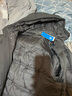 阿迪达斯ADIDAS三叶草男女冬季长款鸭绒600蓬黑色连帽羽绒服 JD3749 A/L 实拍图