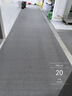 轩皇世家浴室防滑垫地垫塑料厨房卫生间淋浴防水油室外泳池PVC厕所可裁剪 120cm宽灰色 加厚实用性5.5mm厚/每米价格 实拍图