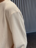 真维斯（Jeanswest）220g重磅华夫格长袖t恤男春秋款肌理感户外休闲打底衫内搭上衣男 【220g重磅】浅米(纯色) L (175) (收藏加购优先发) 实拍图