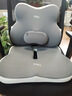 尼拉坐垫椅垫护腰座垫靠背一体办公室加厚长期久坐神器痔疮垫垫子屁垫 加强腰靠+坐垫【双灰】升级套装 实拍图