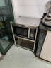 三只猩猩不锈钢厨房置物架落地不锈钢置物架厨房收纳架货微波炉架储物架柜 豪华加粗加厚 长60宽45高80三层 实拍图