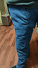 纯棉男士牛仔裤秋冬季厚款高腰直筒宽松男裤中老年深裆弹力爸爸裤 浅蓝  牛仔 33 (2尺6 ) 实拍图