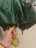 Danmunier太阳伞防晒防紫外线晴雨两用遮阳创意玲珑球小巧便携折叠女生雨伞 三折-玲珑球-雨林绿（黑胶） 晒单实拍图