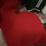 撒娇娃童装女童连衣裙秋冬季儿童套装拜年服装毛衣背心裙子毛呢外套小女孩秋装过年衣服中大童女装三件套 樱桃红色披肩+裙子+帽子黑色打底衫 150(建议身高145左右) 实拍图