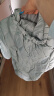 黑冰24新款户外女款连帽中长款鸭绒羽绒服冬季防风保暖羽绒服D 灰白 M 实拍图