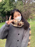 CRANTA KOMEIA官网围巾女冬季2025新款格子围脖保暖披肩加厚高端生日礼物送女友 卡其色 轻奢高级感ck风送女朋友老婆实用 实拍图