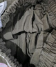 马登工装重磅针织卫裤男随心裁灰色运动锥形裤秋男士垂感休闲长裤子 橄榄绿 S 实拍图