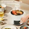樱文升降低糖电饭煲米汤分离蒸煮饭锅3L5升全自动沥米饭捞饭智能预约定时脱淀粉多功能养生锅玻璃内胆 墨绿色不锈钢款 5L 4-8人+自动升降沥米 实拍图