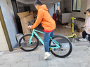 Jeep吉普公路自行车碟刹变速自行车男女学生公路车竞技代步车-RS730 RS730-公路把-比安奇绿-铝合金 M码（适合身高165-185CM） 21速-初学者骑行(入门款) 实拍图