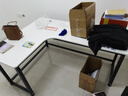 久丞家具转角电脑桌学生家用书桌双人书架一体组合桌卧室拐角L型电竞桌子 【加厚16mm桌面】白色右转角 160x120x74cm 实拍图