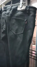 逸阳高腰直筒牛仔裤秋冬新款宽松显瘦原色烟管裤 冬款-黑色 29 /二尺二 实拍图