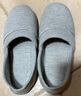 沐候中老年秋冬季居家用软底包跟棉拖鞋室内静音木地板大码女式月子鞋 舒适型-灰色 23 （适合35-36码）脚丫 实拍图