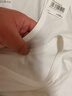 全棉时代打底衫男士背心T恤男抗菌宽肩夏季 白色 XL 实拍图