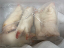 鲜档猪蹄整只带筋现杀猪脚新鲜猪手前蹄后蹄生猪蹄 【精品土猪蹄中大号】6只 实拍图