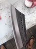 七星斩砍骨刀手工锻打砍大骨头专用加厚刀具切猪牛羊商用剁硬骨刀 七星锻打斩骨刀约2.6斤重 实拍图