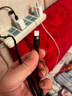 倍思 苹果数据线 手机充电器电源线 适用iPhone14/13/12/7/8/XR新iPad/Air/Mini3/4深灰黑 2米  实拍图