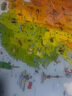【北斗儿童地图】中国+世界地图（2张 覆膜撕不烂 儿童房专用挂图墙贴 地板图 家庭教育亲子启蒙地图)【3-10岁】 实拍图