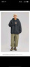 JEANSWEST LIFE真维斯连帽卫衣男春秋重磅潮流外套休闲绿色盆栽学生宽松百搭上衣 实拍图