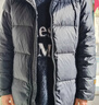 高梵【雷总同款】黑金鹅绒服机能4.0五格2024年反季短款男士羽绒服 高定骑士黑 XL 实拍图