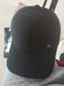 帽子男士秋冬季毛呢棒球帽百搭中老年加绒保暖帽爸爸款 黑色 可调节 实拍图