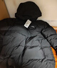 安踏（ANTA）面包羽绒服丨四防短款速暖羽绒服男冬季立领加厚保暖男装棉服外套 立领四防科技-基础黑7916-1 XL 实拍图