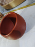 漢唐宜兴紫砂杯小杯主人杯单杯手工原矿紫泥品茗杯紫砂主人茶杯单个 朱泥-圆口杯(约90ml) 实拍图
