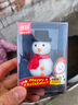 奇好橡皮擦圣诞节卡通可爱摆件文具学习用品儿童礼物创意小学生专用干净不留痕奖励礼物 大号可爱雪人 实拍图