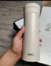 膳魔师（THERMOS）保温杯400ml男女陶瓷内胆泡茶咖啡保冷水杯父亲节礼物TCMV白雪 实拍图