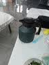 JRINKTEEA日本品牌纯钛保温壶焖茶壶男士办公泡茶壶大容量闷泡壶养生壶礼盒 配玻璃杯冰裂黛钛壶 1600ml 实拍图