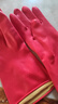 南洋 绒里乳胶手套 防水防油 耐磨清洁劳保物业保洁 小号*绒里舒适款手套4双 实拍图