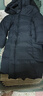 CLARKE QUEEN95%白鹅绒羽绒服女长款过膝2024新款宽松加厚外套潮 黑色 M (160) （130-145斤卡码拍小） 实拍图