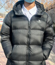 骆驼炽云羽绒服男女户外保暖鸭绒百搭情侣面包服冬城市轻户外 黑色，男款 M 实拍图