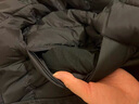 坦博尔羽绒服女短款时尚潮流可脱卸帽百搭保暖外套550388T 黑色 165  实拍图