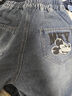 迪士尼（DISNEY）童装儿男童复古牛仔长裤挺括有型透气老爹裤子25春DB431ME26蓝150 实拍图