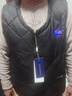 罗蒙加热羽绒马甲男全身可充电发热衣服智能电暖保暖温控马夹电热背心 男-黑【基础款】不带充电宝 3XL 实拍图