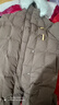 森马（Semir）羽绒服女长款三防防风宽松冬季2024保暖毛领连帽外套109724113018 实拍图