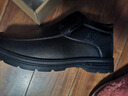 宜驰（EGCHI）靴子男靴高帮雪地靴头层牛皮保暖棉男士鞋子 J667 43 实拍图