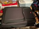 兰博军刀（Rambo Saber）新款牛津布行李箱结实耐用加厚密码箱抗摔拉杆箱可扩展旅行箱 黑色拉链 26英寸 实拍图