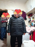 坦博尔轻薄羽绒服女短款宽松脱卸帽秋保暖女士外套TD236256 黑色 200  实拍图