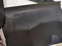 澳懿男包单肩包两用手包真皮斜挎包头层牛皮横款男士背包时尚手拿包 【头层牛皮】黑色商务款 实拍图