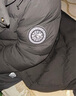 京东京造羽绒服男款秋冬休闲90绒舒适百搭长款宽松连帽保暖外套 黑色 L 实拍图
