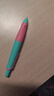 得力(deli)0.9mm启蒙矫姿自动铅笔 不易断芯儿童小学生启蒙练字正姿文具 1笔/盒 粉杆  SH169-09 实拍图