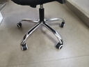 椅子配件转椅五星脚钢制五星脚架电脑椅底座办公椅底盘配件修理网椅皮椅班椅脚架职员椅气杆底盘套件通用 加厚金属32cm脚架+5个万向轮 实拍图