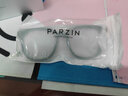 帕森（PARZIN）可配度数近视眼镜架 板材方框男女通用日常易搭修颜黑框 15858 实拍图
