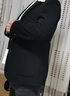 罗蒙羊毛呢西服男士春秋商务休闲西装厚款大衣外套男装85XF黑色L 实拍图
