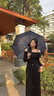 EuroSCHIRM德国风暴伞 一甩即干 轻量防晒防紫外线自动晴雨两用折叠伞 3032 黑色 实拍图