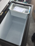 海尔（Haier）冰柜零下-40°C度超低温冰柜海鲜速冻柜细胞级冷冻柜家用冰柜冻海鲜 一级能效 减霜80% 以旧换新 -40°C超低温/电脑数显控温/带保鲜盒 226L 实拍图
