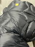 巴拉巴拉童装儿童羽绒服男童女童冬装厚款连帽外套立体造型可爱萌 黑色90001（灰鸭绒） 110cm（充绒量82g） 实拍图