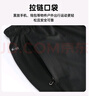 卡尔美（KELME）运动裤男春秋针织足球收腿裤休闲训练修身长裤 黑色 S  实拍图