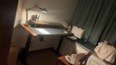 苏木源 [京仓24H闪发] 电动升降桌电脑电竞桌台式学习书桌实木办公桌子 【三节双电机】胡桃色 140*60CM【加厚30mm桌面】 实拍图